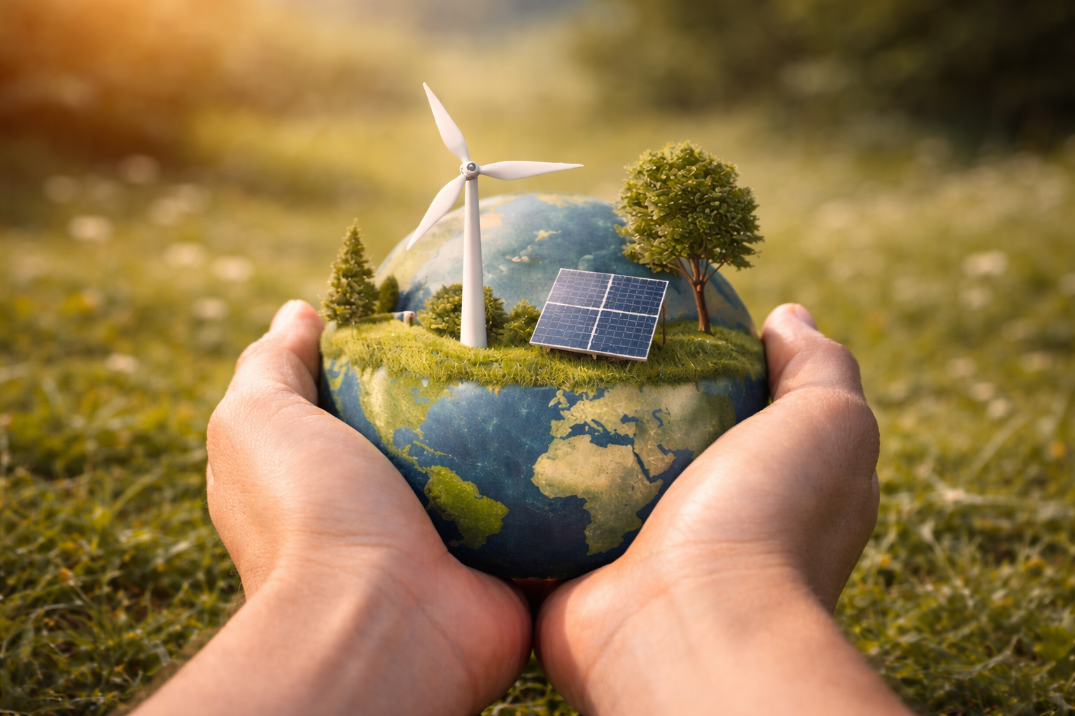 Energia Elektryczna - farma wiatrowa OZE